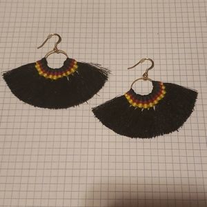 Fringe earrings